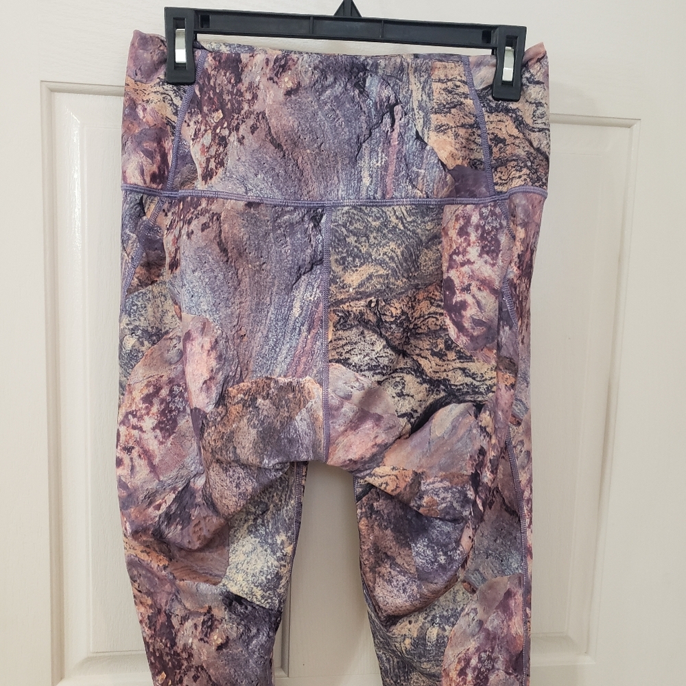 Fabletics Powerhold Stylish Purple Patterned Wome… - image 5